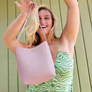 NWT Samara Shoulder Bag Vegan Leather Peony